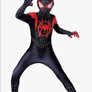 Spider-man  multiverse bodysuit black costume size 12-14